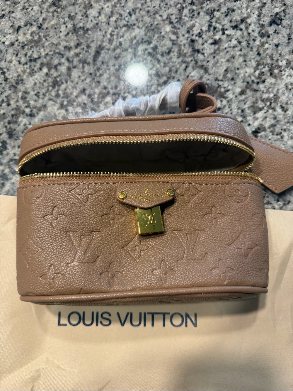 Monogram Cosmetic Pouch - Picture 2 of 7
